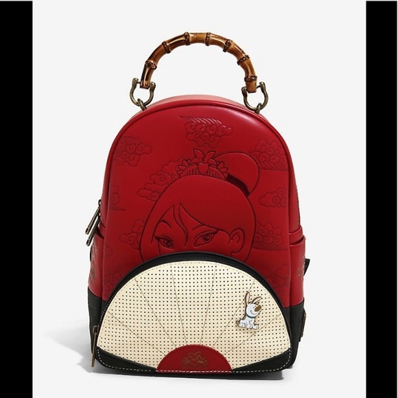Loungefly Bags Loungefly Disney Mulan Fan Pin Collector